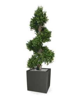 Spirale de Buis Artificielle Deluxe 140 cm
