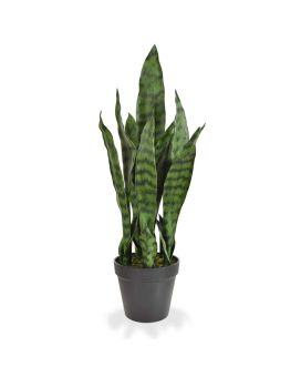 Sanseveria artificiel vert N 50 cm en pot
