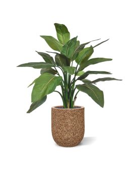 Strelitzia plante artificielle de 95 cm vert