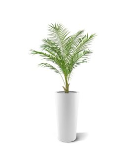 Areca palmier artificielle Pl 110cm en pot