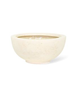 Bol à planter POLYSTONE EGO PLUS, 40/18 cm, crème