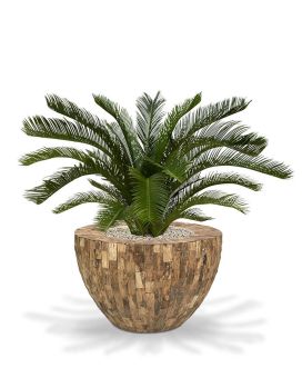 Palmier de Cycas  Plante Artificielle M de 80 cm