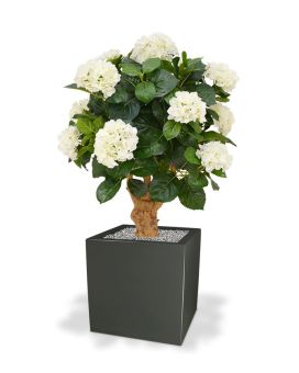 Hortensia Plante artificielle Deluxe 90 cm crème
