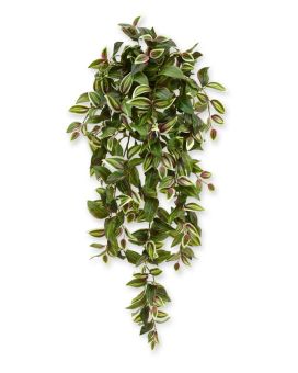 Tradescantia de 100 cm en chute artificielle panaché