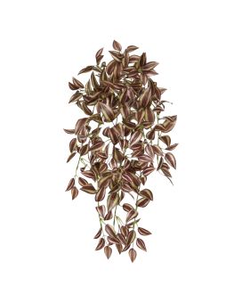 Tradescantia Plante suspendue artificielle violet 50cm