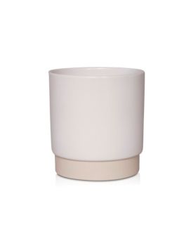 Pot de fleurs Eno 13x 13 cm - blanc
