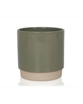 Pot de fleurs Eno 13x 13 cm - vert