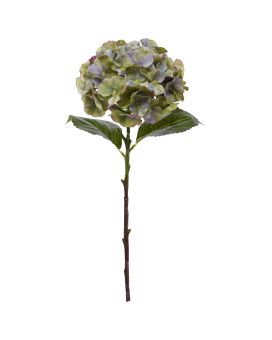 Fleur artificielle hortensia 50cm vert
