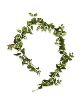 Tradescantia en guirlande artificielle 180 cm panaché