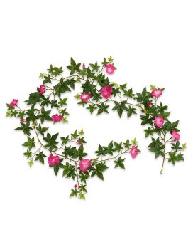 Pétunia Guirlande artificielle 180 cm rose