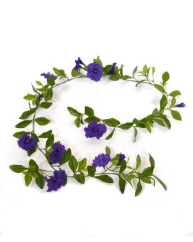 Pétunia Guirlande artificielle Deluxe 180 cm violet