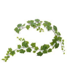 Guirlande de vigne artificielle de 180 cm verte