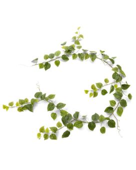 Philodendron artificiel en guirlande 180 cm vert