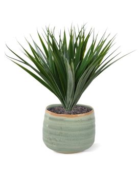 Plante Artificiele de Bambou 25 cm vert foncé