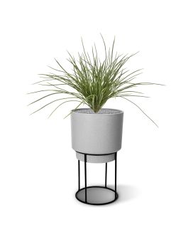 Herbe plante artificielle W 40 cm verte