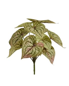 Syngonium Rose Rubis Plante Artificielle 28cm