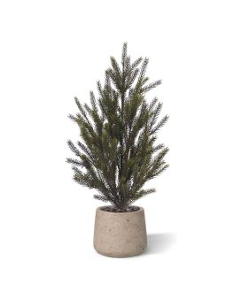 Sapin de Noël artificiel 50cm en pot 12 cm