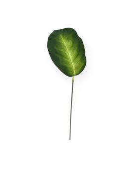 Feuille de Dieffenbachia artificielle