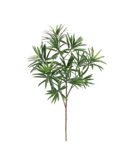 Tige de feuille de Podocarpus PL 55 cm artificielle UV
