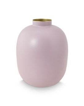 Pip Studio Vase Métal Mat Lilas 32cm