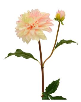 Branche artificielle de Dahlia 50 cm rose