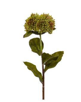 Branche de Sedum artificielle de 50 cm verte