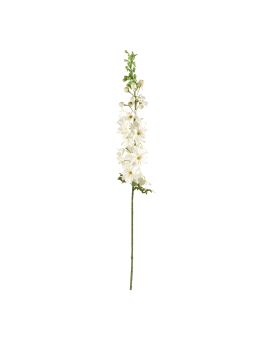 Delphinium Artificielle branche 100cm - blanc