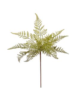 Fougère en cuir Branche artificielle 45cm
