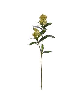 Skimmia Branche artificielle 70cm Orange