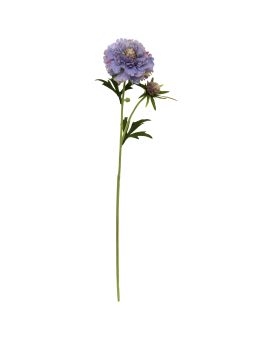 Scabieuse Artificiel 57cm Bleu