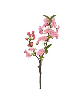 Fleur de prunier Branche artificielle 48cm Rose