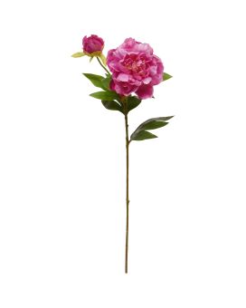 Pivoine artificielle 69cm violet