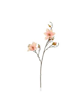 Tige de Magnolia Artificielle 84cm Rose