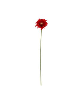 Gerbera Vanda Artificielle 48cm Rouge