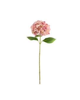 Tige d'Hortensia Artificielle N 67cm Rose