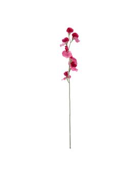 Tige de Lathyrus Artificielle 64cm Cerise