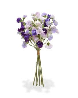 Bouquet en soie de Lathyrus artificielles de 40 cm