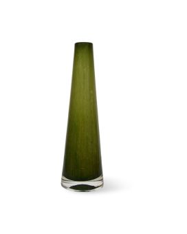 Zzing Vase Long 25 cm - vert mousse