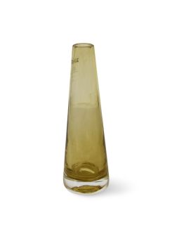 Zzing Vase Vulcano 20 cm - jaune olive