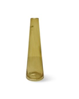 Zzing Vase Vulcano 25x 14 cm - jaune olive