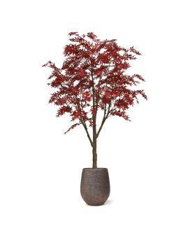 Acer arbre artificiel de 280 cm burgundy