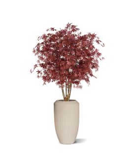 Erable artificiel maple deluxe de 165 cm burgundy