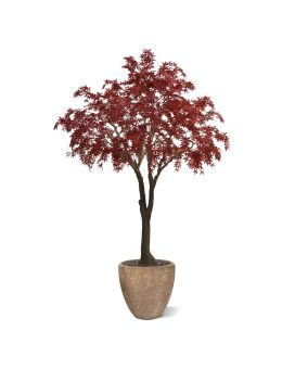 Arbre artificiel Acer XL bordeaux 300cm