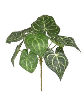 Anthurium Clarinervium plante artificielle 30cm