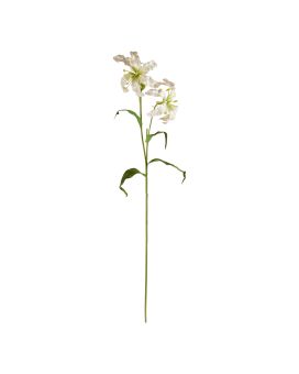Branche de Gloriosa Artificielle deluxe 65 cm creme/rose