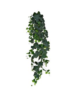 Lierre artificiel en chute de 180cm vert deluxe