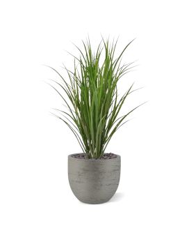 Plante artificielle de roseau deluxe 100cm - vert - résistant aux UV