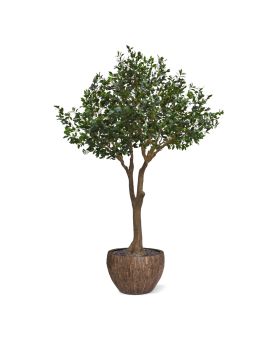 Arbre artificiel Laurier XL 300cm sur socle