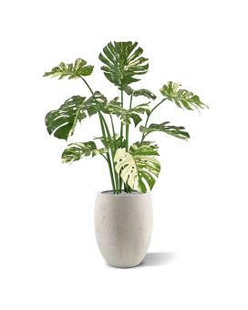 Monstera Plante Artificielle de 110cm vert/panache
