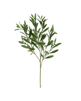 Branche d'Olivier artificielle UV 70cm vert foncé